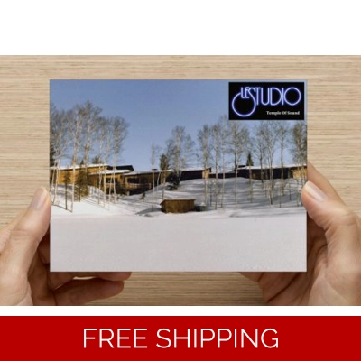 Le Studio Post Card winter Lake Perry